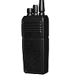 Advanced Black Walkie Talkie Display in Modern Technology Exhibition Hall