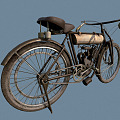 Industrial LOFT Bicycle 3d model