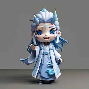 Ao Bing Ao Bing Handmade Ao Bing Ornaments Which Movie Characters 3d model