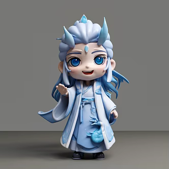 Ao Bing Ao Bing Handmade Ao Bing Ornaments Which Movie Characters 3d model