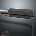 Black Tubular Metal Equipment With Vitra Brand And Sturdy Structure