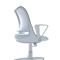 Ergonomic Office Chair With Mesh Back Adjustable Height And Comfortable Seat 3d model