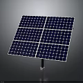 High Efficiency Solar Panel With Polycrystalline Cells And Durable Mounting Bracket