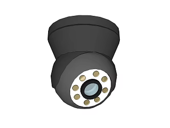Modern camera 3d model