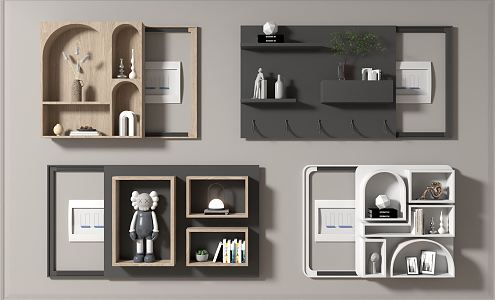 Modern Wall Cabinet Hanging Cabinet Wall Cabinet 3d model