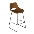 Modern Bar Chair 3d model