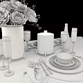 Tableware 3d model