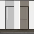 Modern Interior Swing Doors In Various Neutral Tones For Home Design