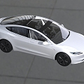 Tesla Model 3 New Energy Vehicle 3d model