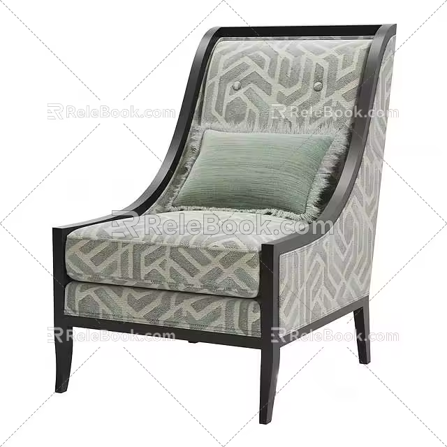 Single sofa 3d model
