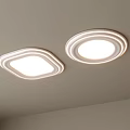 Modern Square and Round Ceiling Lights with Bright Illumination for Indoor Lighting 3d model