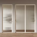 Modern sliding door 3d model