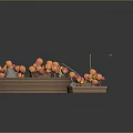 Siege City Siege Game Environment Game Scene 3d model