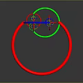Children Learning Geometric Shapes With Colorful Red Green Blue Rings And Spheres