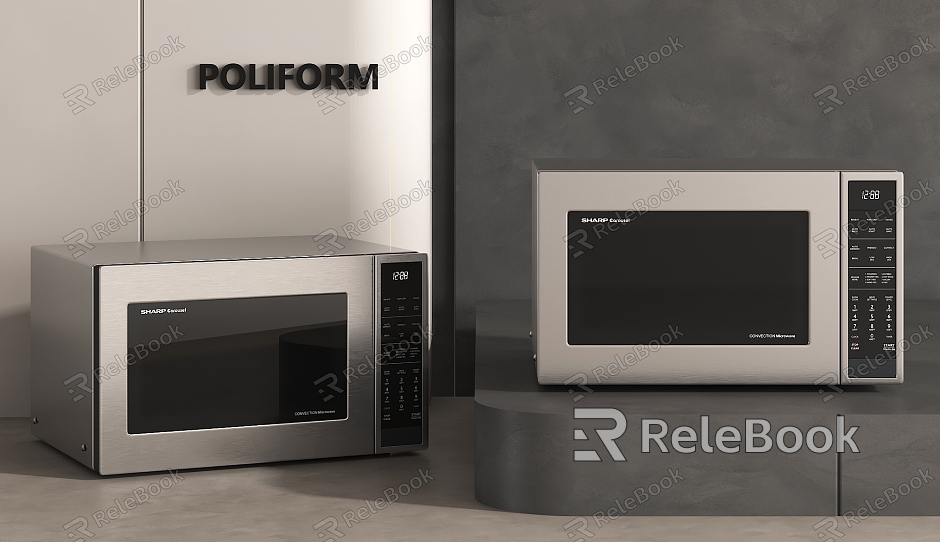 Modern Microwave Oven model