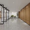 Modern Reception Room 3d model
