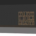 Modern new Chinese style window combination window glass window floor-to-ceiling window balcony window wooden window Chinese style carved window casement window door and window 3d model