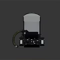 Ergonomic Military Aircraft Cockpit Seat With Black Protective Frame And Cushioned Backrest
