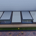 Villa lighting well row skylight 3d model