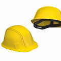Yellow Hard Hats Protective Safety Equipment With Durable Design For Workplace Use