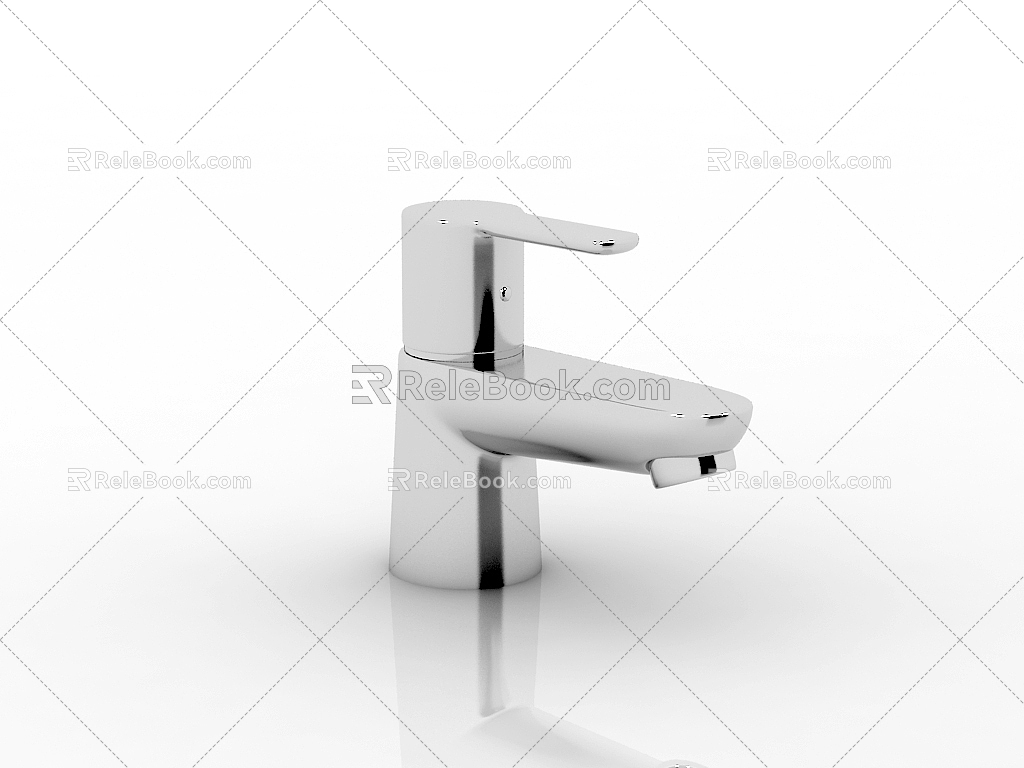 Modern faucet 3d model