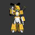 Modern Robot Toys 3d model