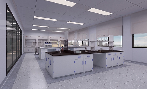 Laboratory 3d model