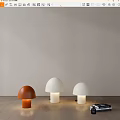 Modern minimalist table lamp 3d model