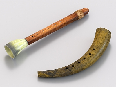 Clarion Horn 3d model