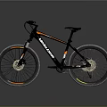Northwave Black And Orange Mountain Bike With Off Road Tires Disc Brakes And Modern Frame