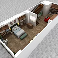 Elegant Home Furnishing Showroom Interior With Decorative Cabinet And Furniture