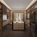 Modern Bedroom Interior With King Size Bed Wooden Floors Nightstands And Large Windows