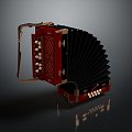 Accordion Cartoon Accordion Animation Accordion Ancient Accordion Barrel Classical Musical Instruments Organ 3d model