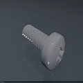 Sturdy Stainless Steel Hardware Screw With Phillips Head Threaded Shank For Industrial Fastening Applications