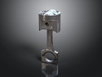Durable Stainless Steel Piston Component For Home Air Pump Tool Accessory 3d model