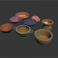 Artisan Crafted Ceramic Sculptures With Various Shapes Bowls Cups And Lidded Containers