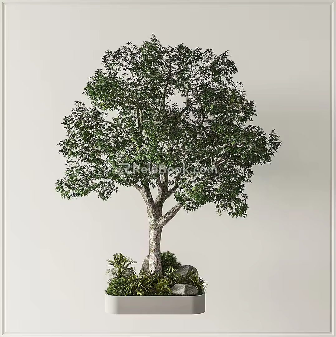 Modern Tree Landscape Tree 3d model