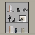 Modern Middle Ancient Ornaments Combination Modern Decorative Ornaments 3d model