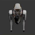 Modern robot dog mechanical dog mechanical carrier machine carrier 3d model