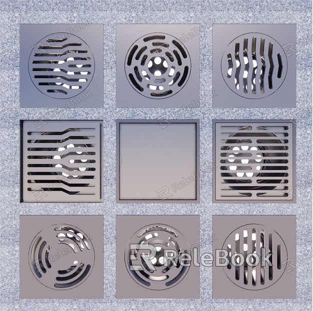 Modern floor drain metal floor drain deodorizer model