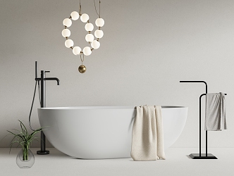 Modern Bathtub 3d model