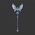 Scepter Ancient Scepter Cane Ancient Scepter Magic Scepter Metal Scepter Classical Scepter Magic Scepter 3d model