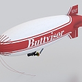 Airship spacecraft hot air balloon vehicle 3d model