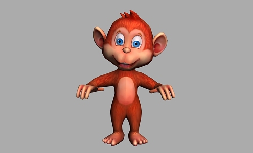 Animal Q version 3d model