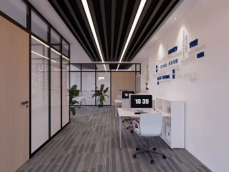Office Area 3d model