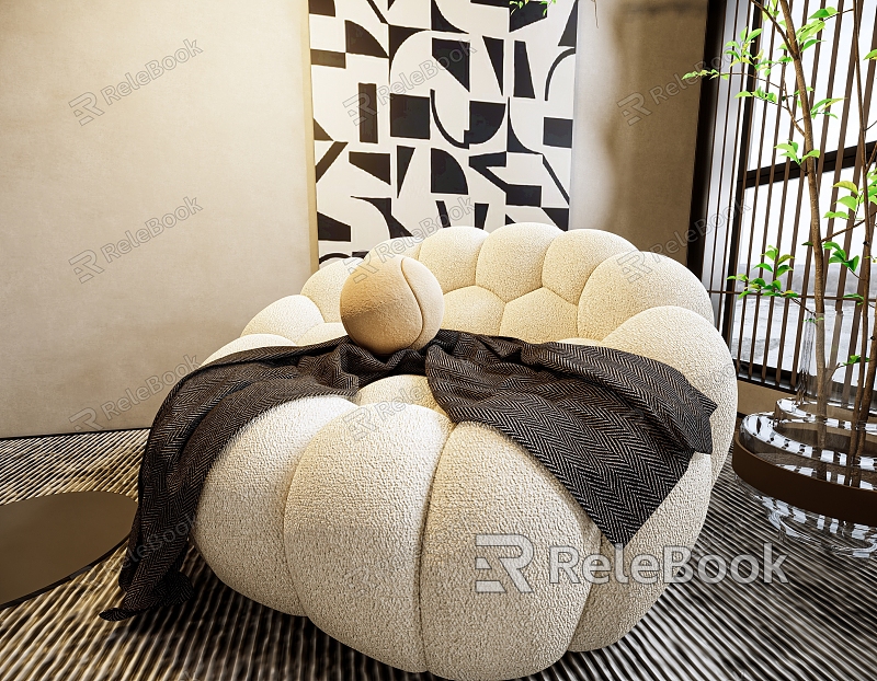 Modern Single Sofa Bubble Sofa Single model