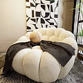 Modern Single Sofa Bubble Sofa Single 3d model
