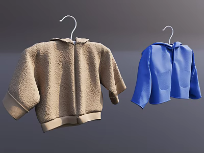Modern Clothing Children's Clothes Top Clothes Children's Clothing Clothing Children's Clothing 3d model