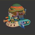 Sci-fi Tank Cartoon Tank Sci-fi Vehicle Sci-fi Vehicle World of Tanks Tank War Anime Tank 3d model