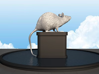 Mouse 3d model Mouse 3d model